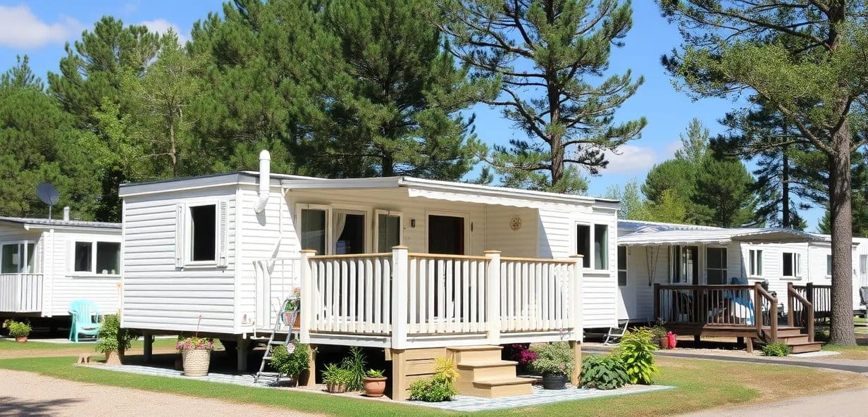 Tarifs de location de mobil-home à l'année en camping