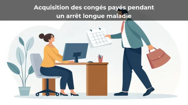 Acquisition des congés payés pendant un arrêt longue maladie