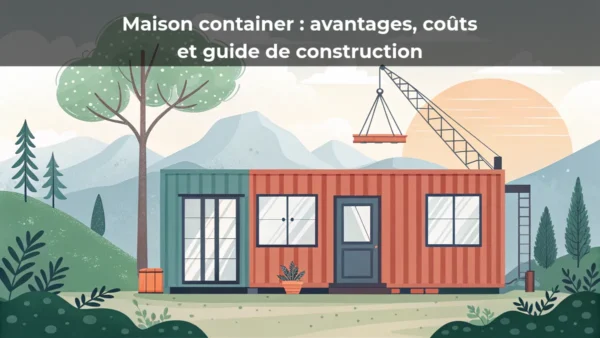Maison container&nbsp;: avantages, coûts et guide de construction