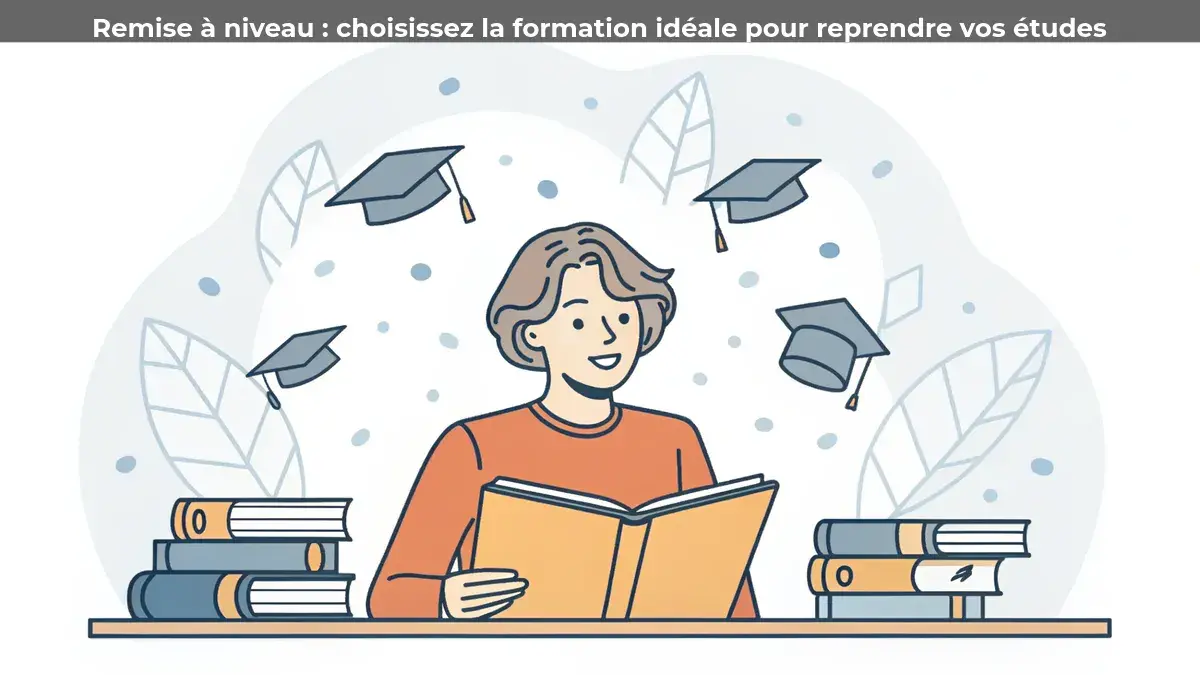 Remise à niveau : choisissez la formation idéale pour reprendre vos études