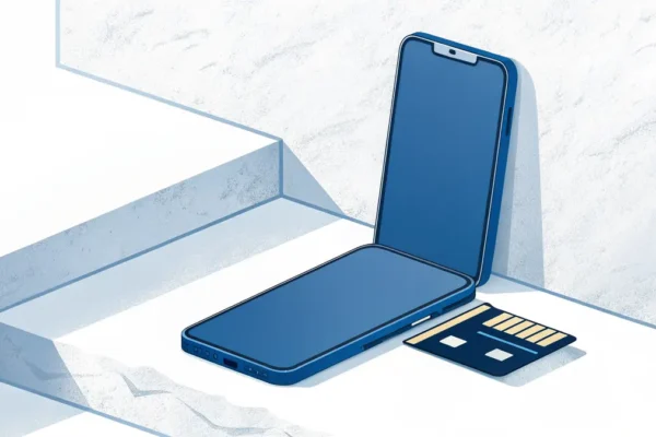 Que peut-elle insérer dans son smartphone pour augmenter cette mémoire